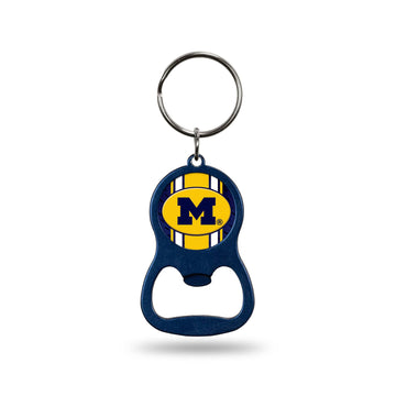 NCAA Michigan Wolverines Color Bottle Opener Keychain