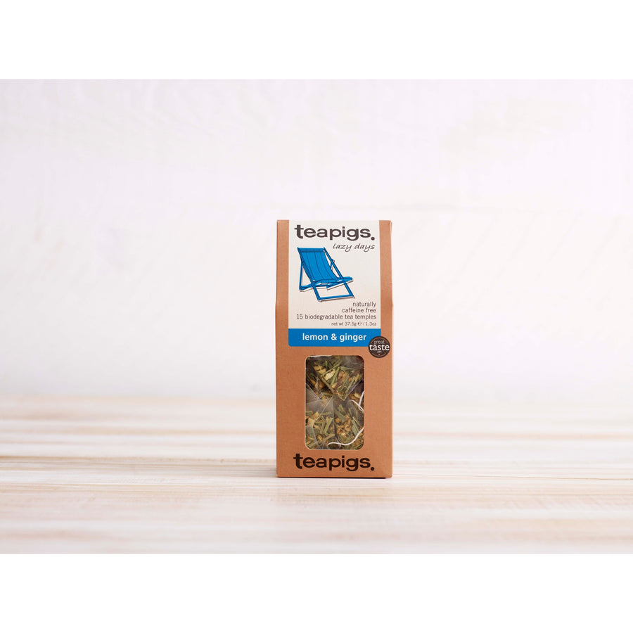 Lemon & Ginger Tea - 15 Temples