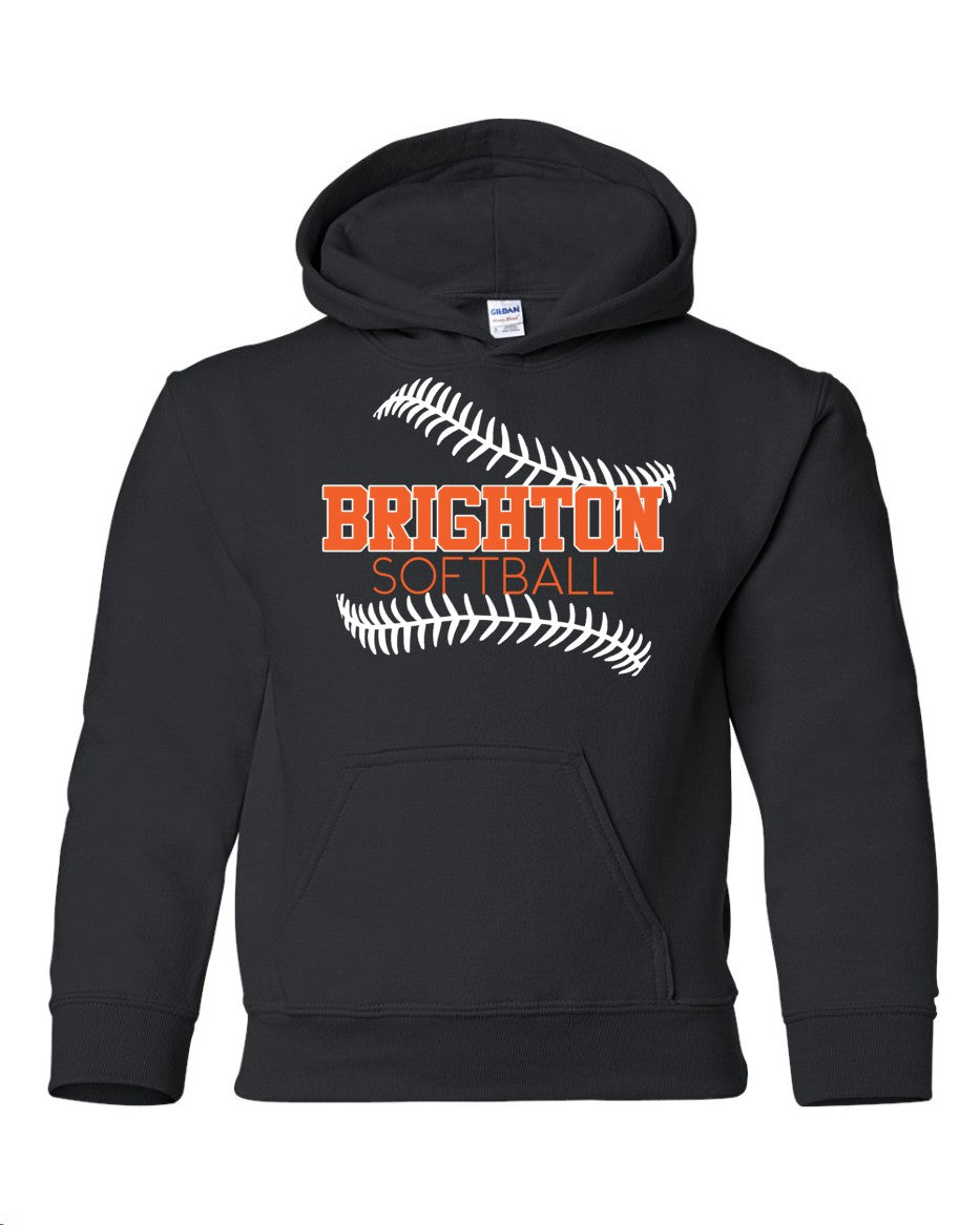 Brighton Softball Player Hoodie