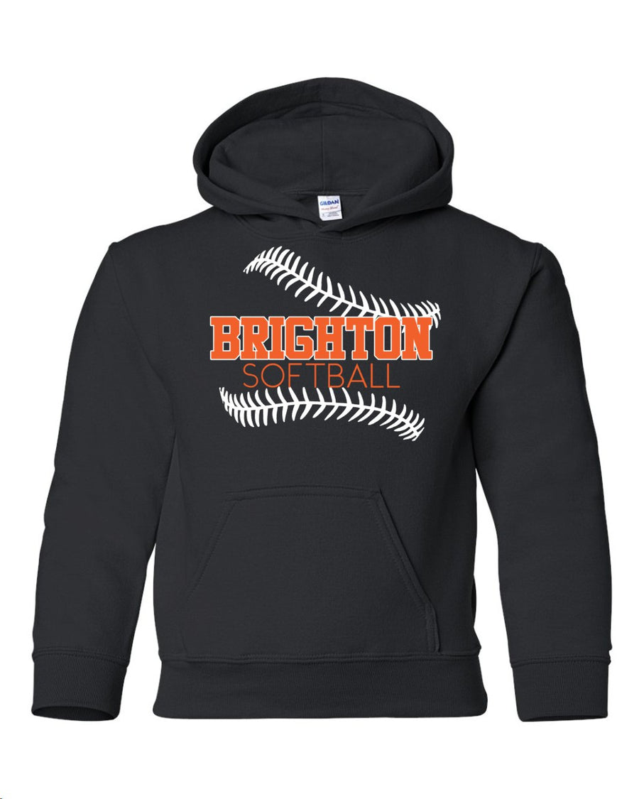 Brighton Softball Player Hoodie