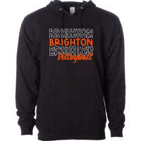 Brighton Volleyball Premium Hoodie - Repeat Design