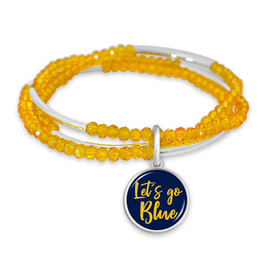 Michigan Wolverines Chloe Secondary Color Bracelet