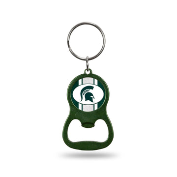 NCAA Michigan State Spartans Color Bottle Opener Keychain