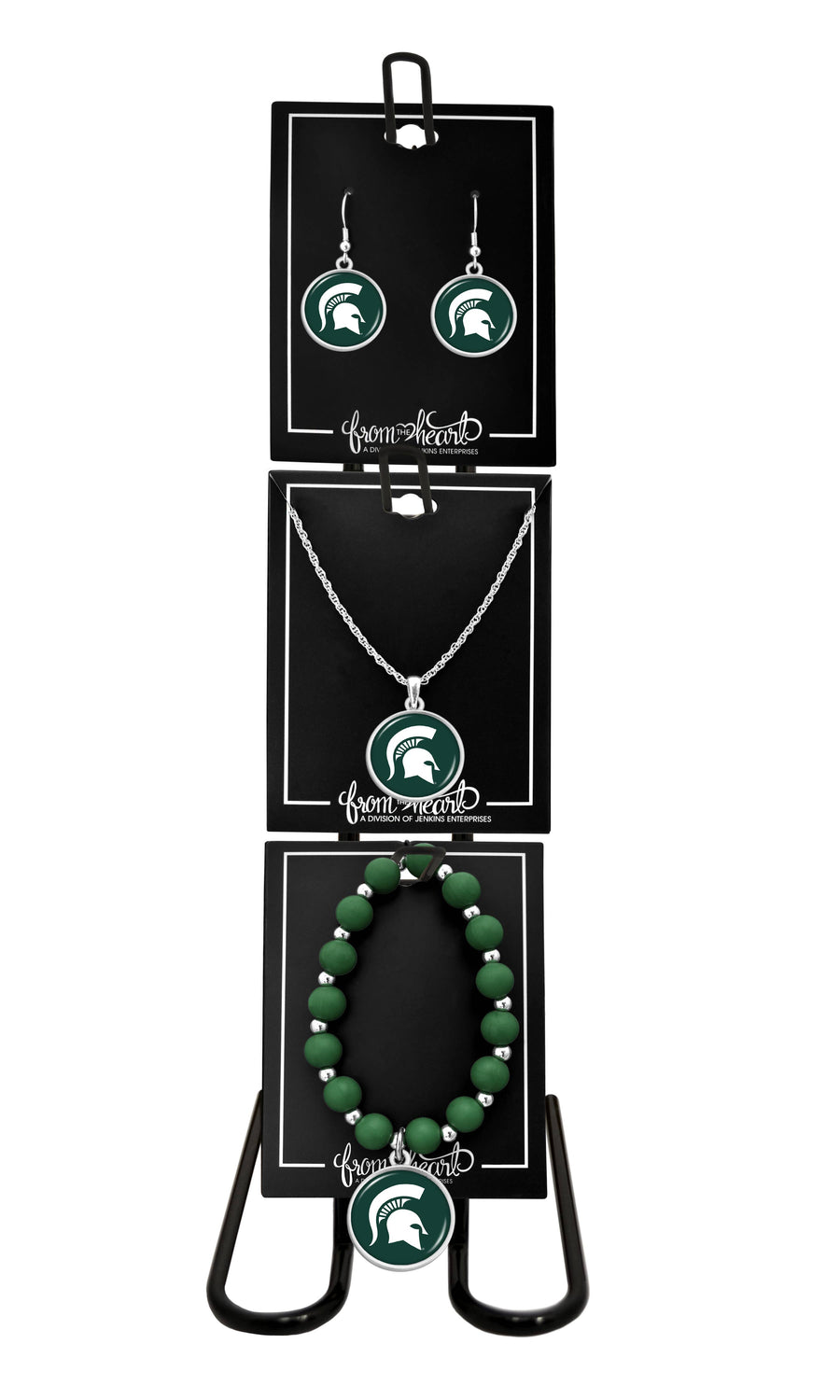 Michigan State Spartans Leah NCAA Jewelry Collection