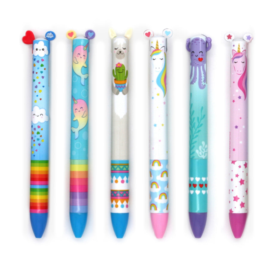 Rainbow 2 Color Pen