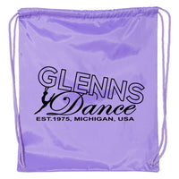Glenns' Logo Drawstring Bag