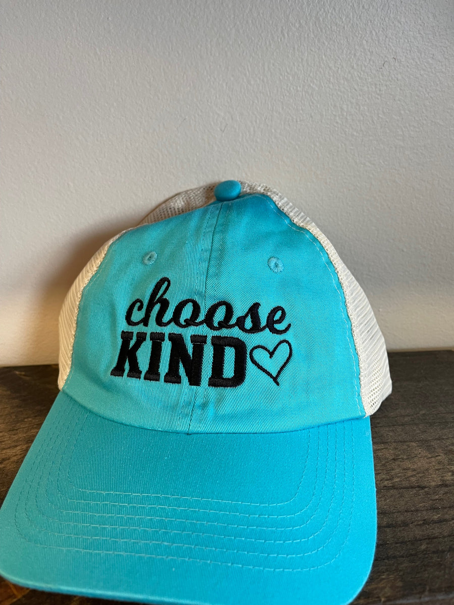 Choose Kind Mesh Back Cap