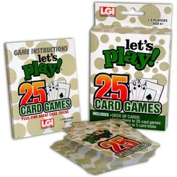 Lets Play 25 Games  Cards
