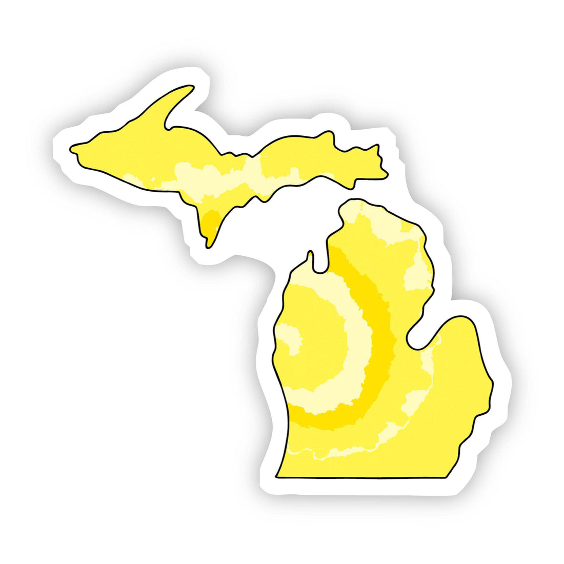 Michigan Yellow Sticker