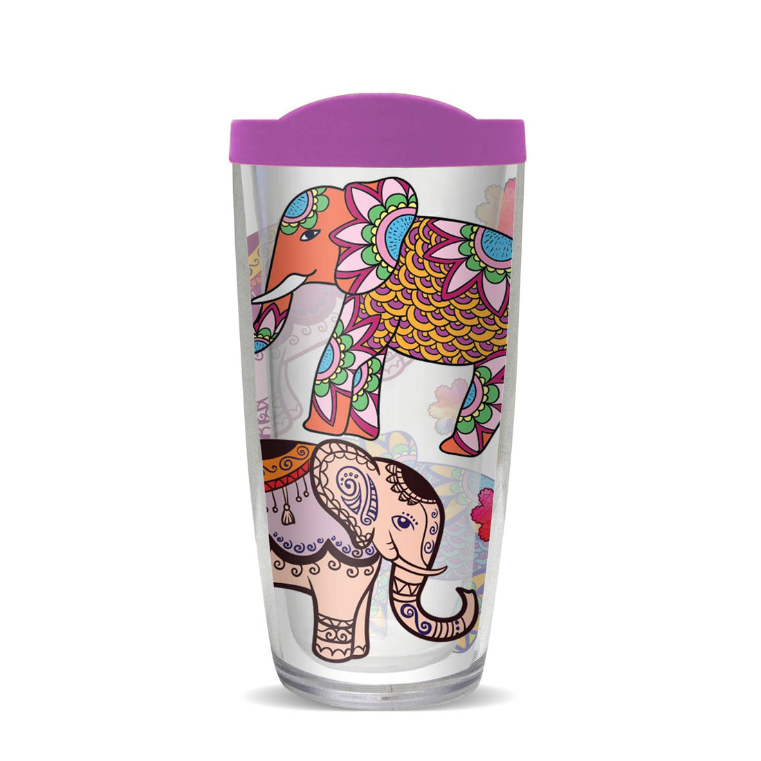 Ethnic Elephants Tumbler
