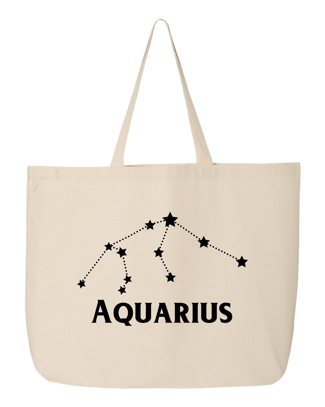 Zodiac Canvas Tote