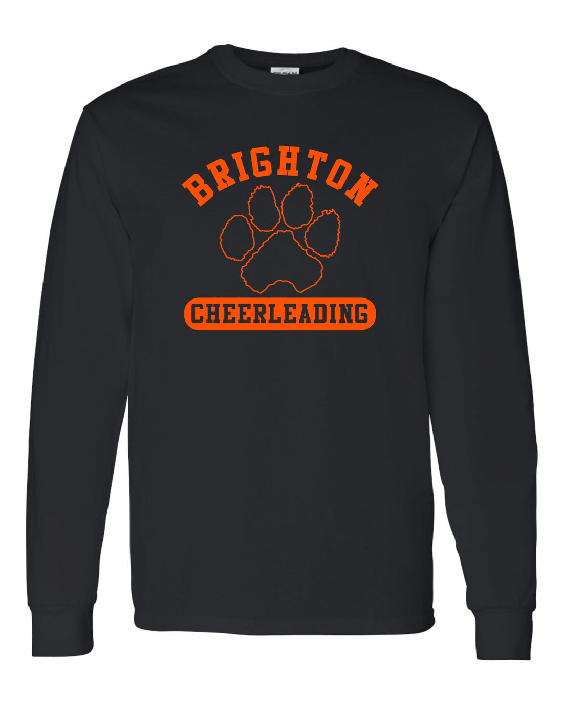 Brighton Cheerleading Long Sleeve Tee - PRACTICE APPROVED