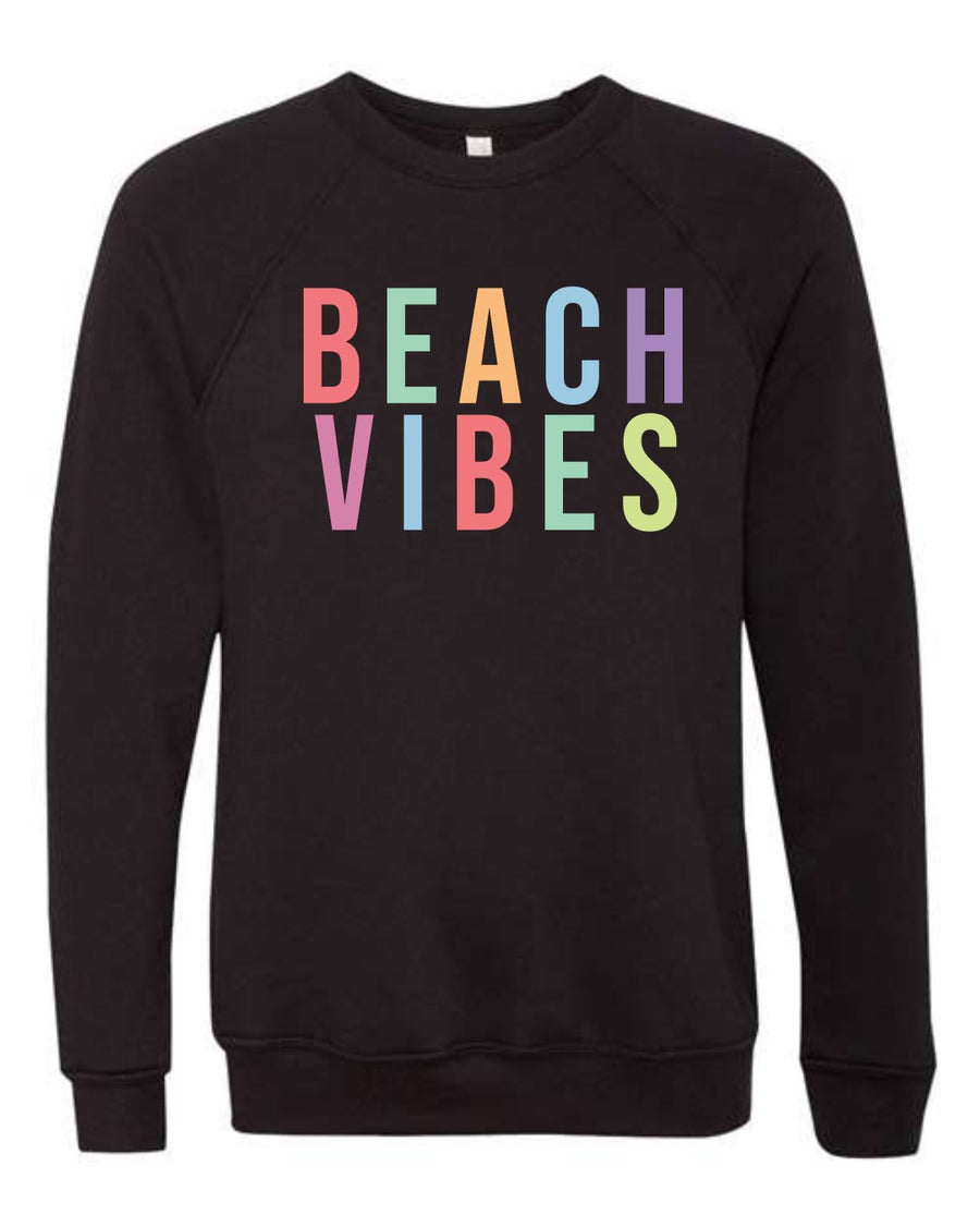 Beach Vibes Premium Crewneck