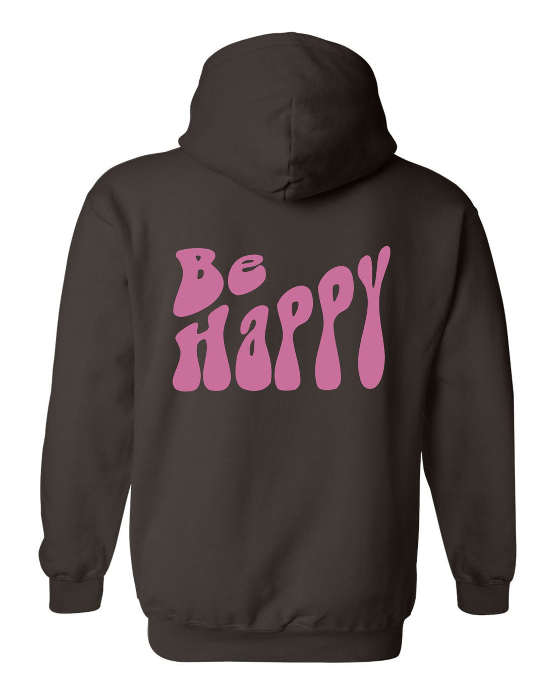 Be Happy Graphic Hoodie