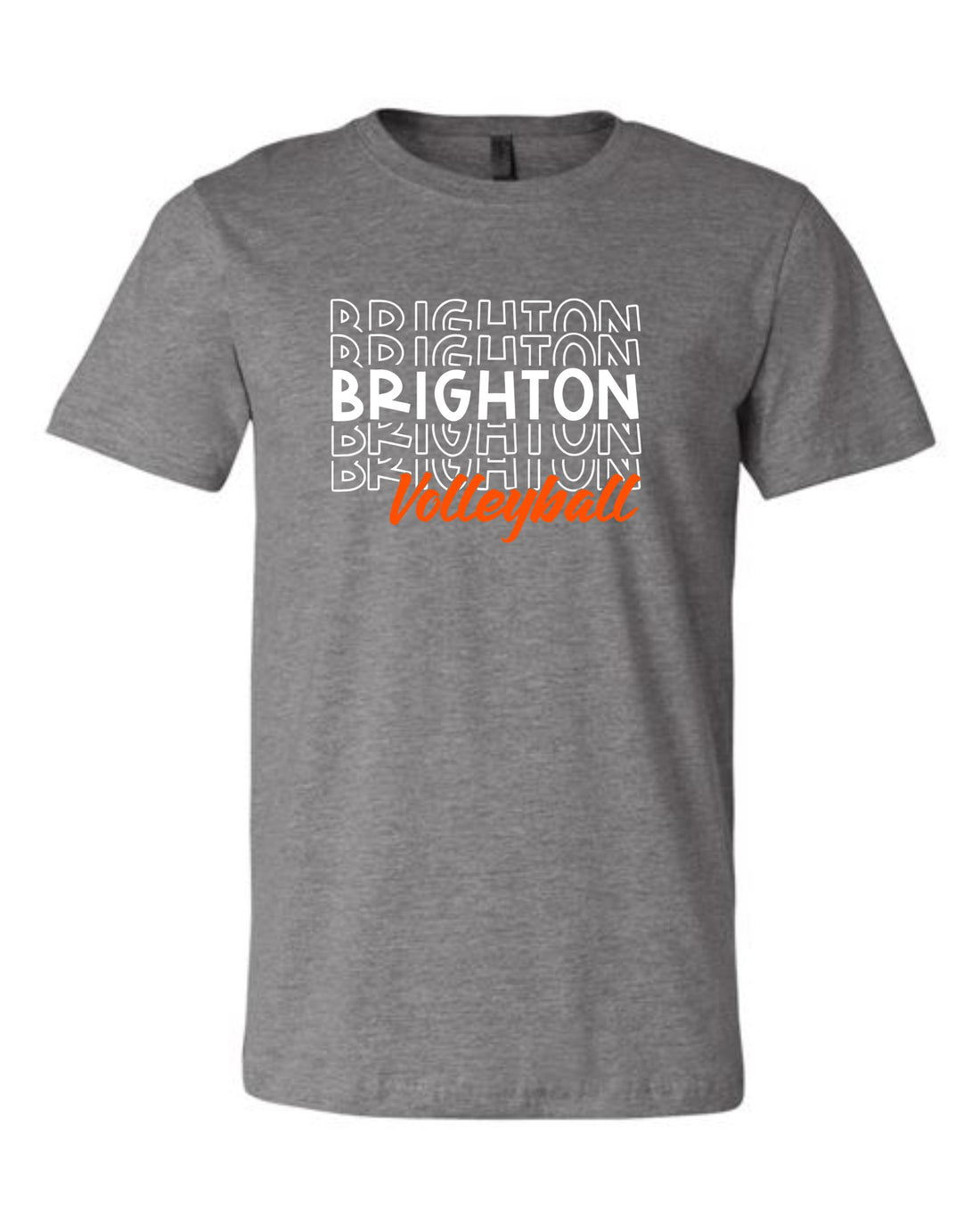 Brighton Volleyball Premium Cotton Tee - Repeat Design