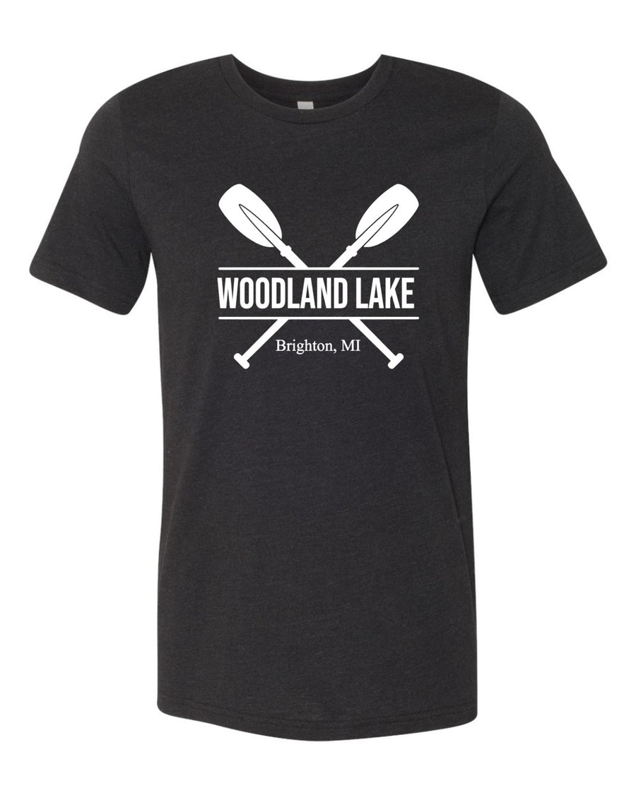 Woodland Lake Split Oars Premium Tee