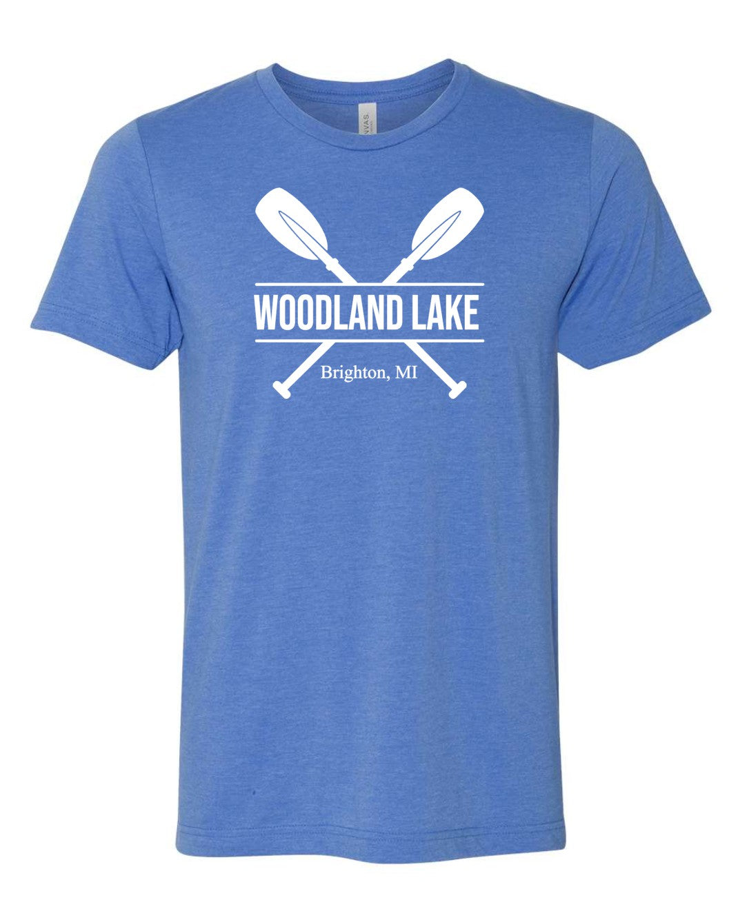 Woodland Lake Split Oars Premium Tee