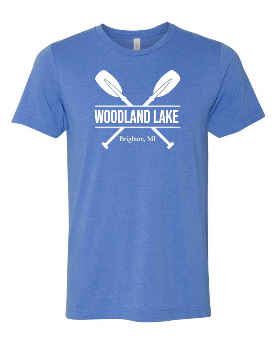 Woodland Lake Split Oars Premium Tee