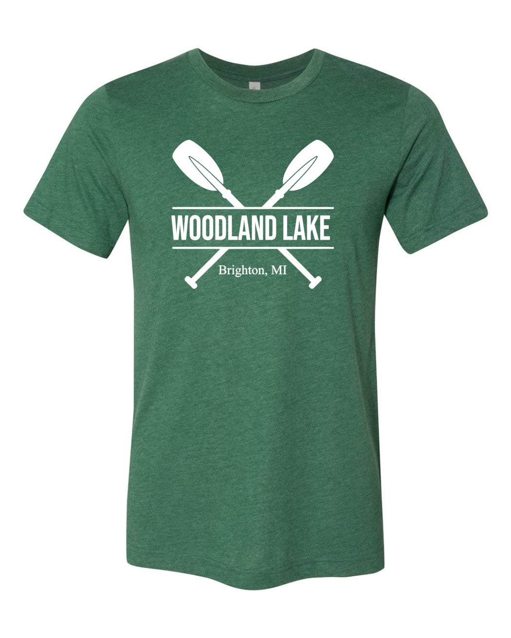 Woodland Lake Split Oars Premium Tee