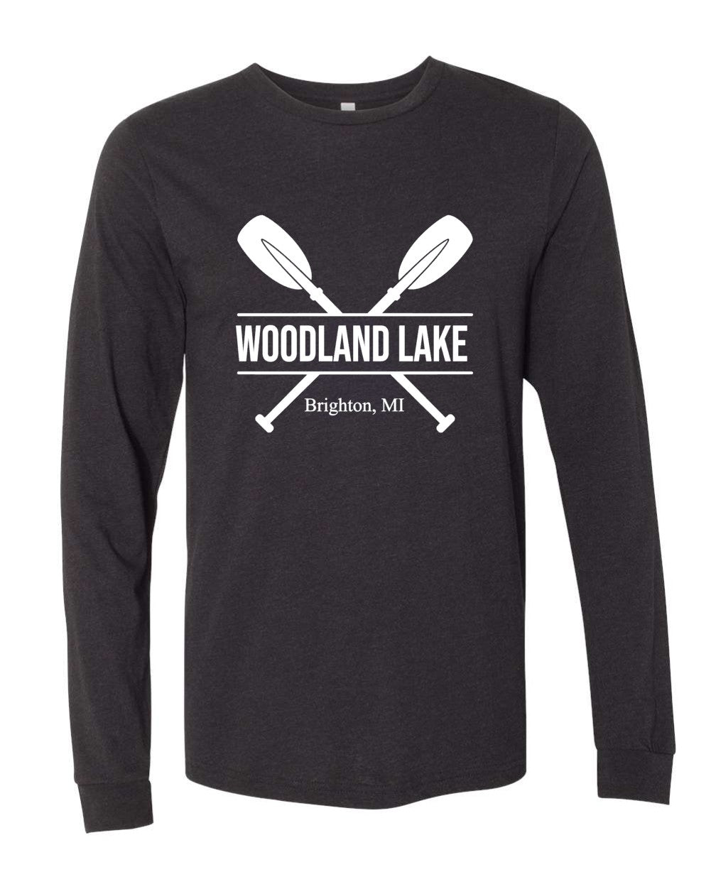 Woodland Lake Split Oars Premium L/S Tee