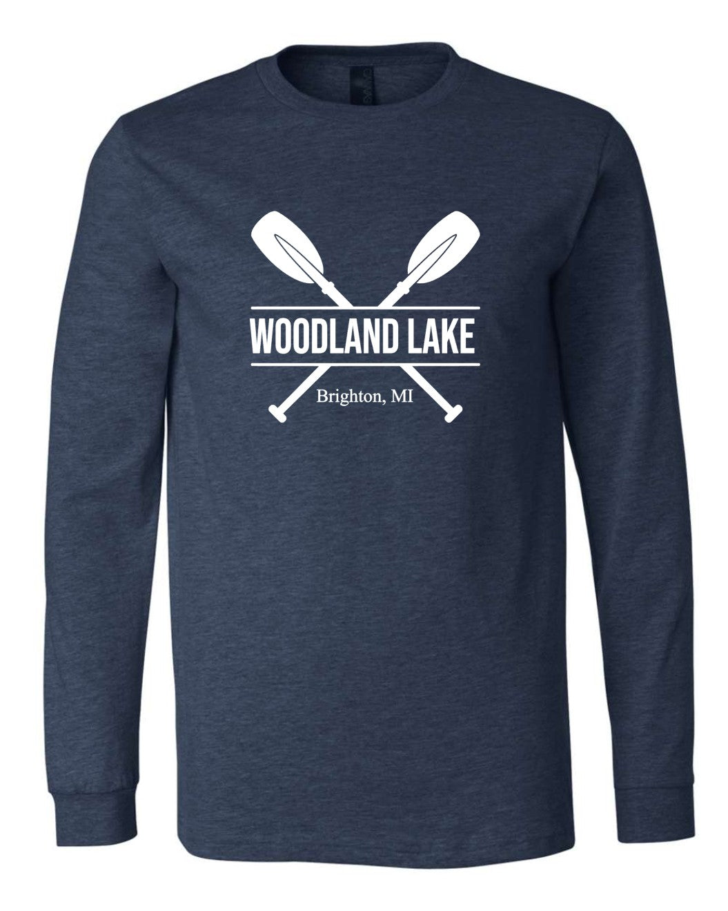 Woodland Lake Split Oars Premium L/S Tee
