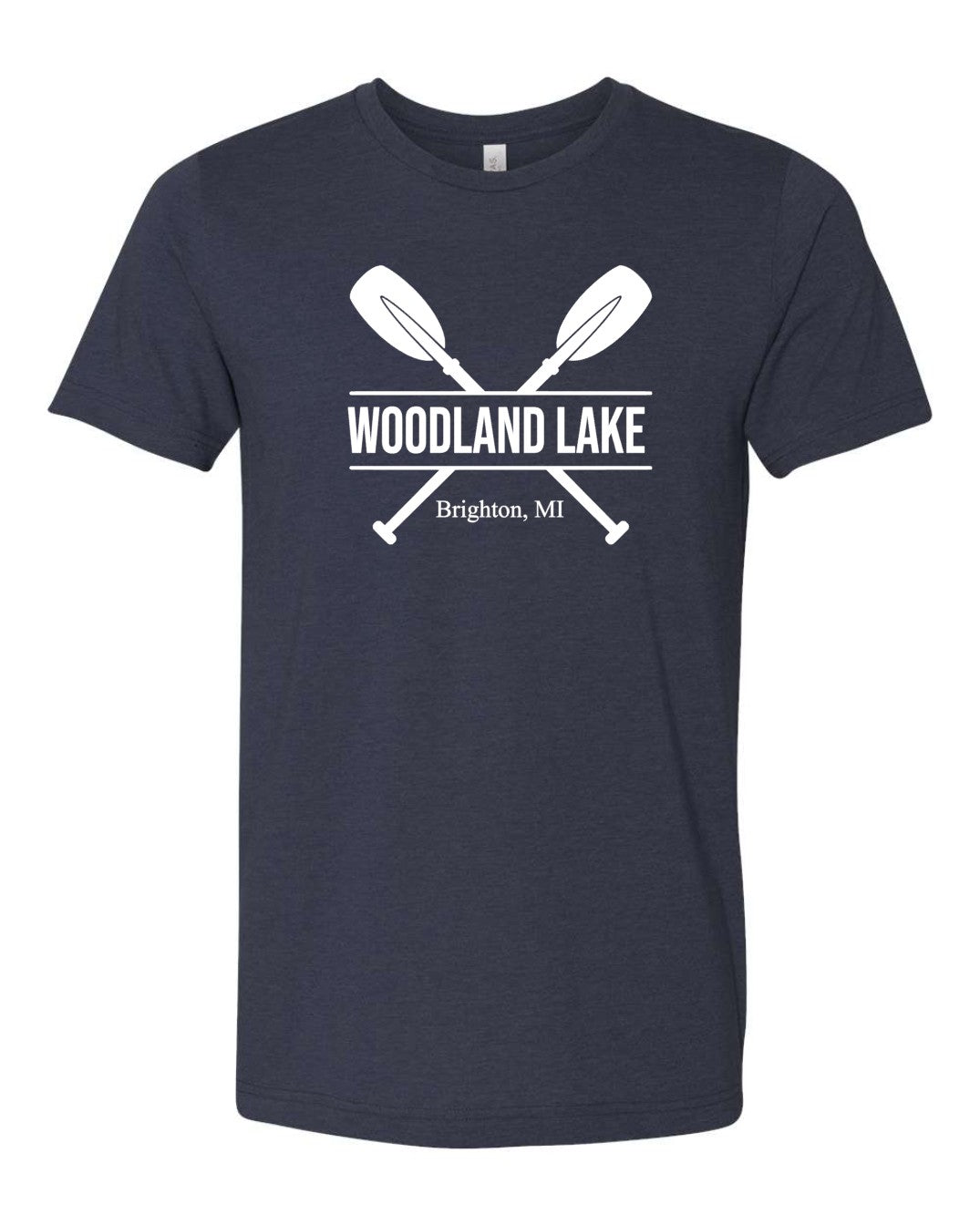 Woodland Lake Split Oars Premium Tee