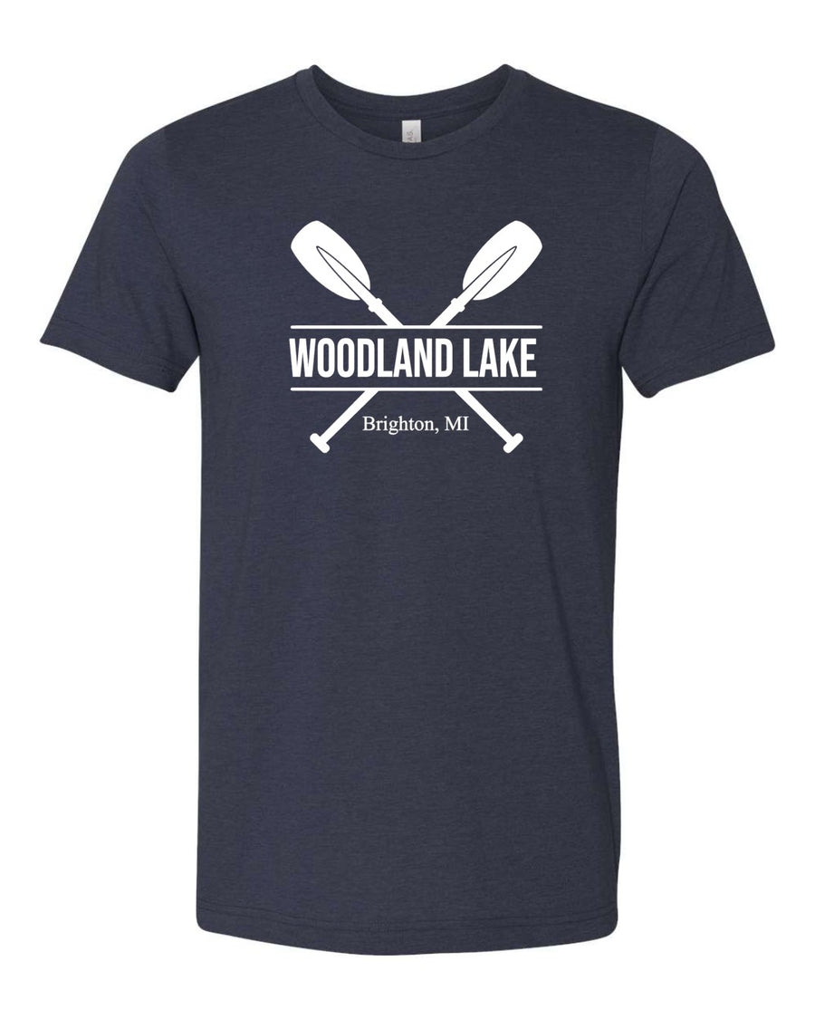 Woodland Lake Split Oars Premium Tee