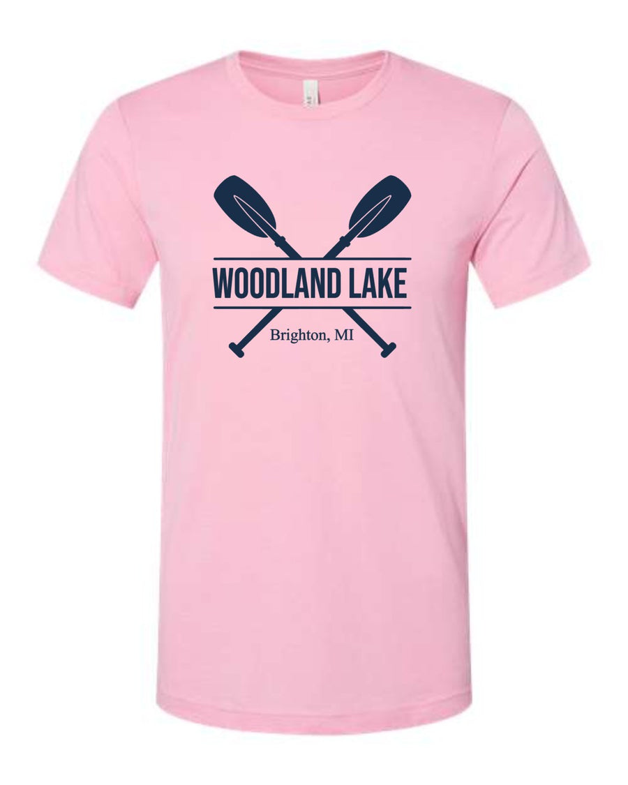 Woodland Lake Split Oars Premium Tee