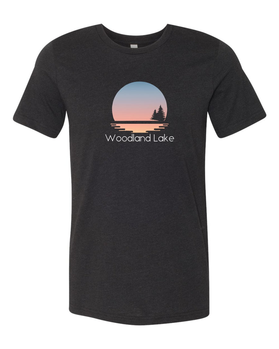 Woodland Lake Sunset Premium Tee