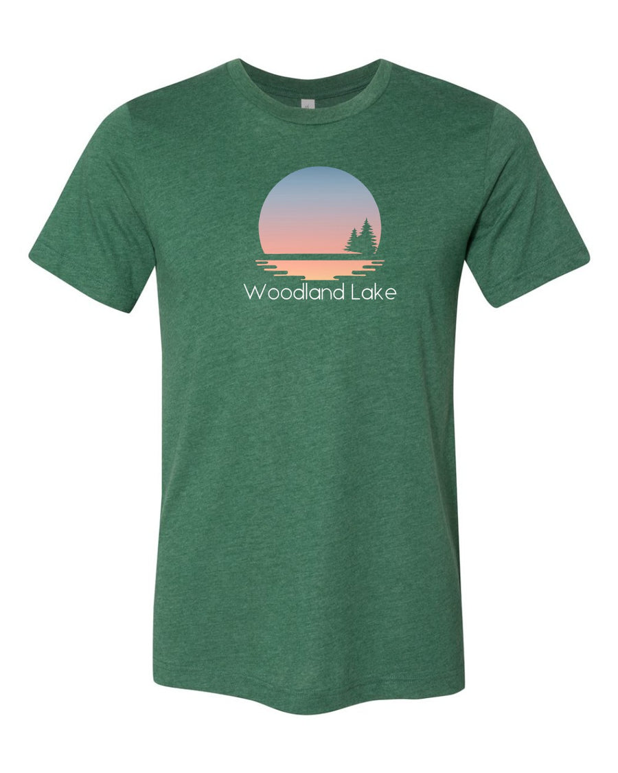 Woodland Lake Sunset Premium Tee