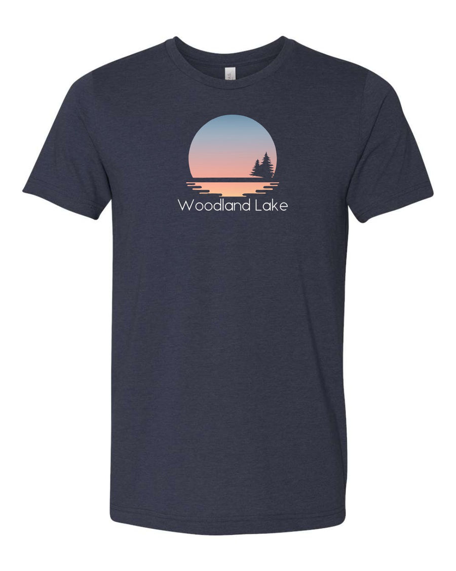 Woodland Lake Sunset Premium Tee