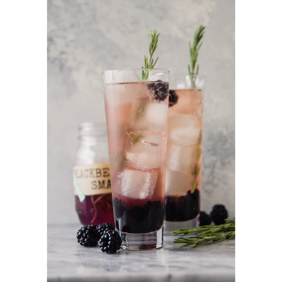 Blackberry Gin Smash Infusion