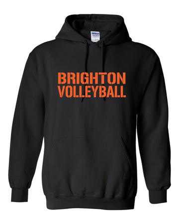 Brighton Volleyball Army Font Hoodie