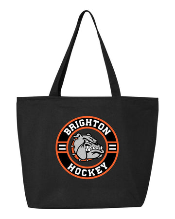 Brighton Hockey Jumbo Zippered Tote Bag