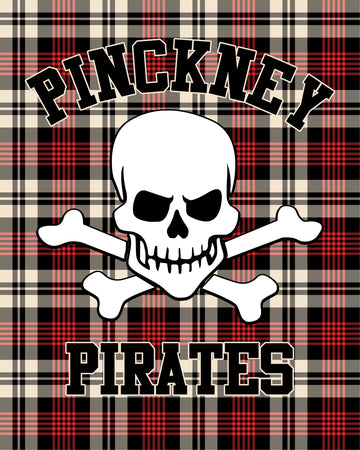 Pinckney Pirate Sherpa Blanket