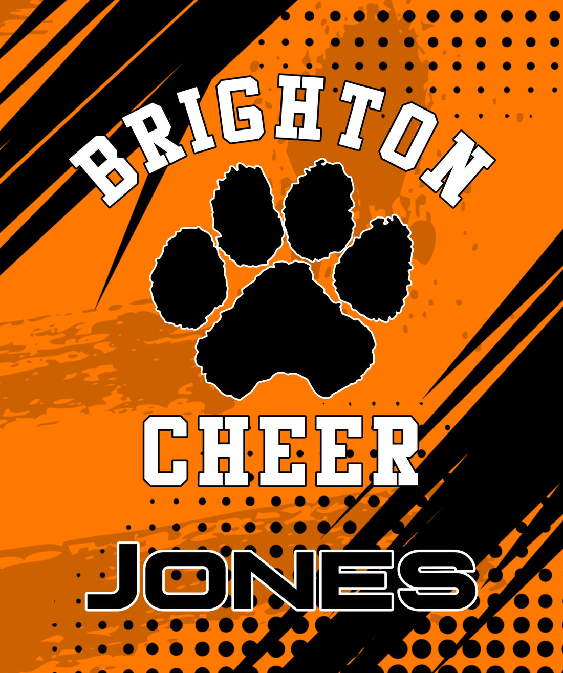 Brighton Cheer Sherpa Blanket - Personalized