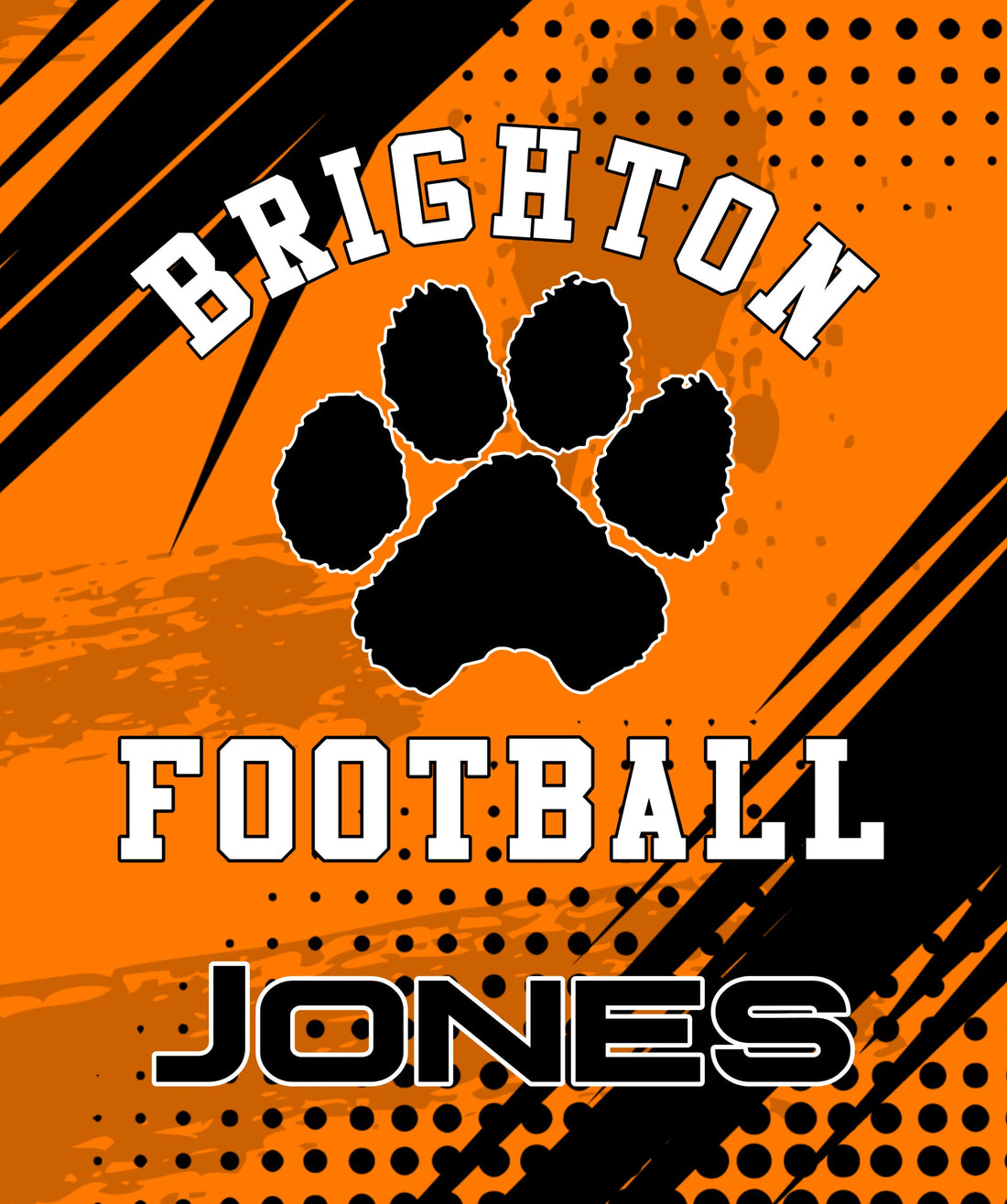 Brighton Football Sherpa Blanket - Personalized