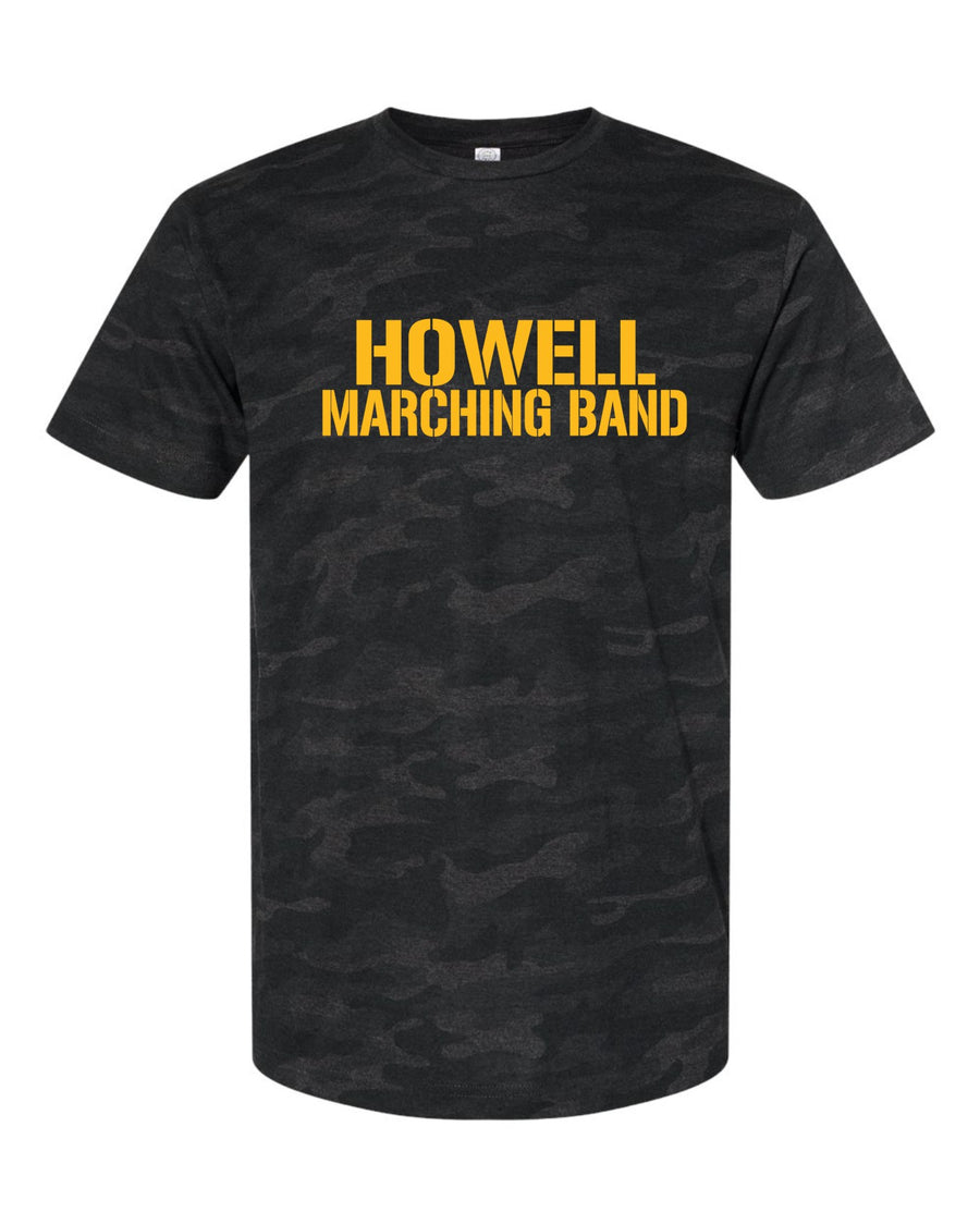 Howell Marching Band Camo Tee