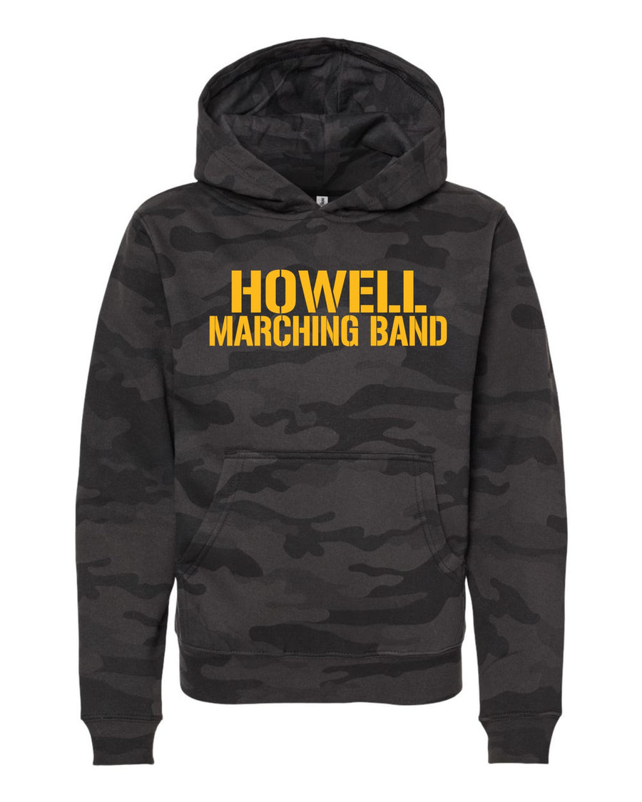 Howell Marching Band Camo Hoodie