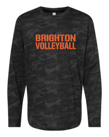 Black Camo Volleyball Long Sleeve