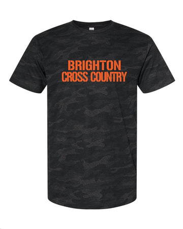 Black Camo Cross Country Short Sleeve