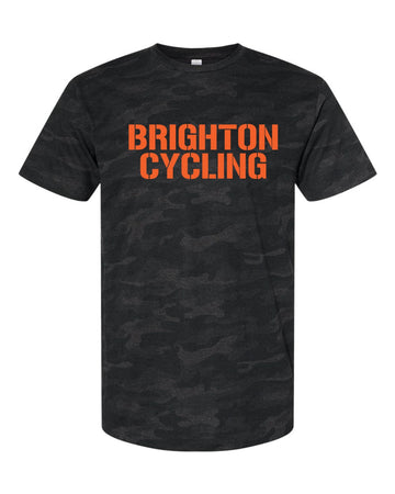 Black Camo Cycling Short Sleeve