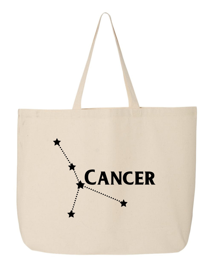 Zodiac Canvas Tote