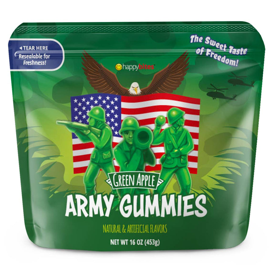 Green Apple Army Gummies