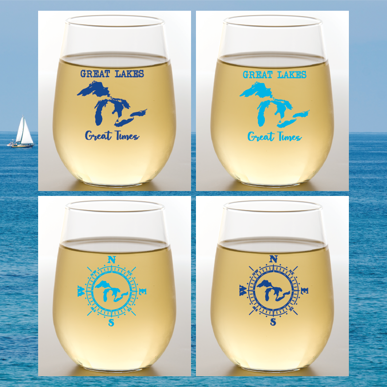 GREAT LAKES Shatterproof Wine Glass