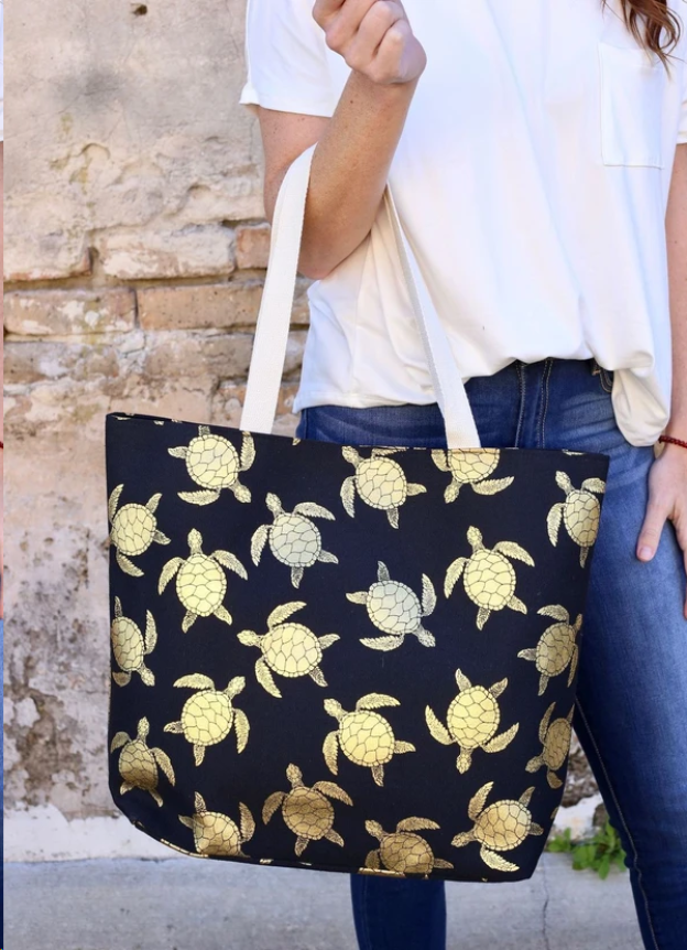Turtle Tote Bag
