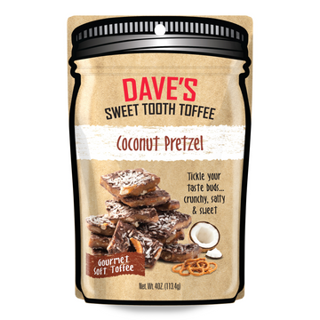 Dave's Sweet Tooth Toffee - Coconut Pretzel