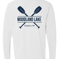 Woodland Lake Split Oars Comfort Colors Long Sleeve