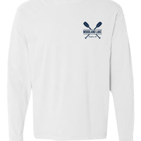 Woodland Lake Split Oars Comfort Colors Long Sleeve