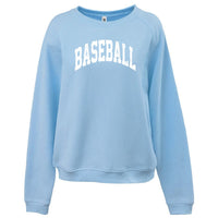 Baseball Ladies Corded Crew